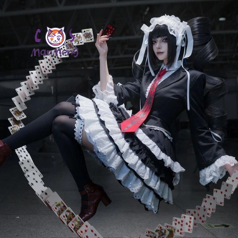 Halloween Costume Kids - アニメセレスティア・ルーデンベルク康弘たえこダンガンロンパコスプレ衣装ゴシック新しいドレスハロウィンパーティーガールスイートコートスーツ