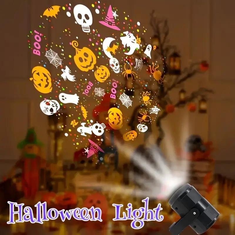 ハロウィン LED プロジェクターライト屋外クリスマス庭の装 - Halloween Pumpkin Decor Led のレビューと価格