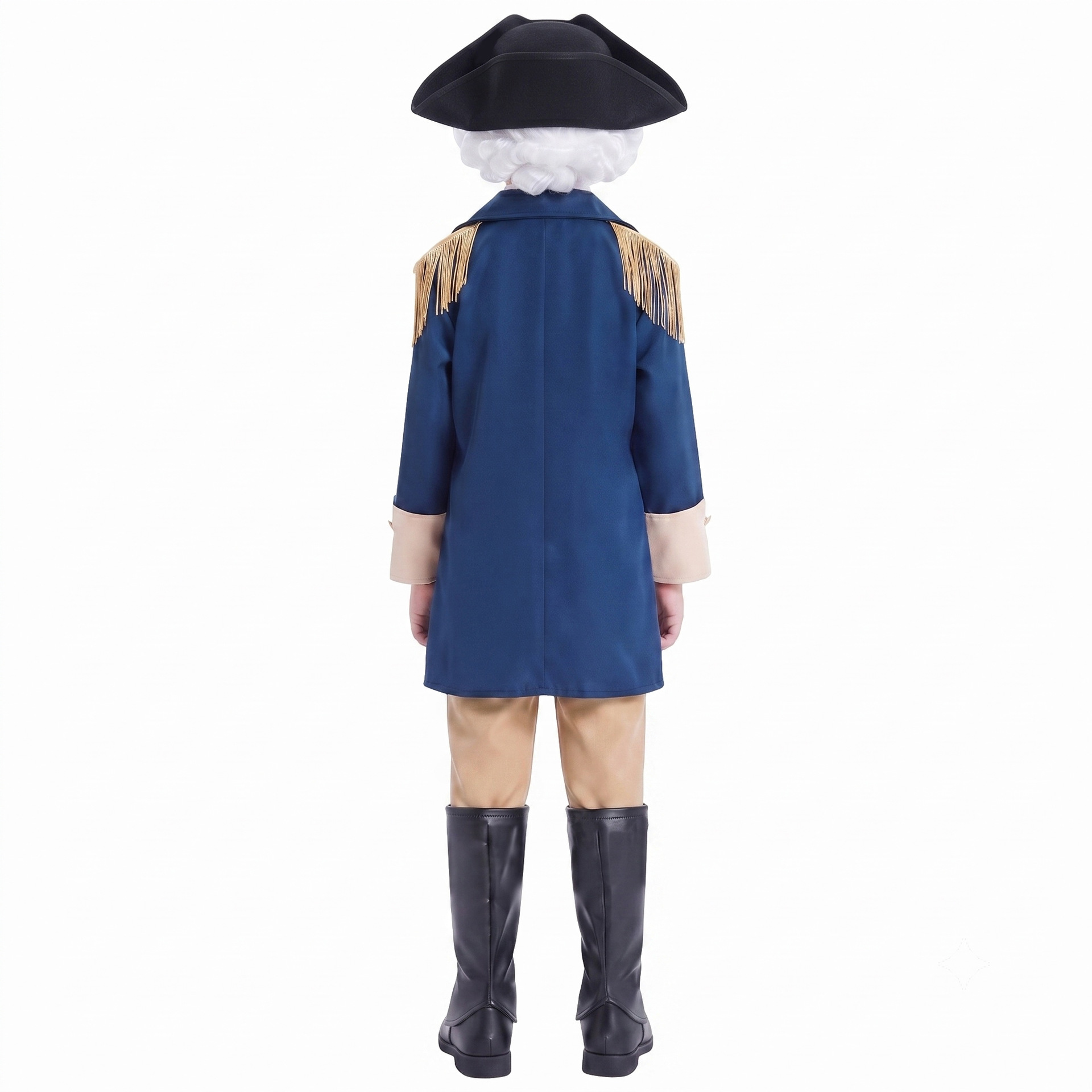 子供用、ジョージ・ワシントンのコロニアル時代の軍服コスチュー - Halloween Costume Kids のレビューと価格