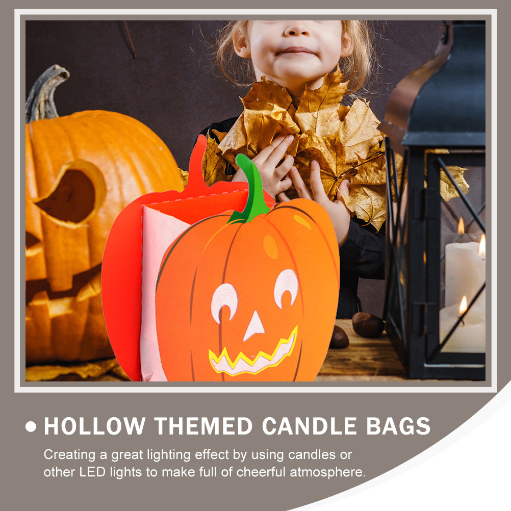 ハロウィーンの祭典やランタンの装飾に使える、12個入りのくり - Pumpkin Lantern Halloween のレビューと価格