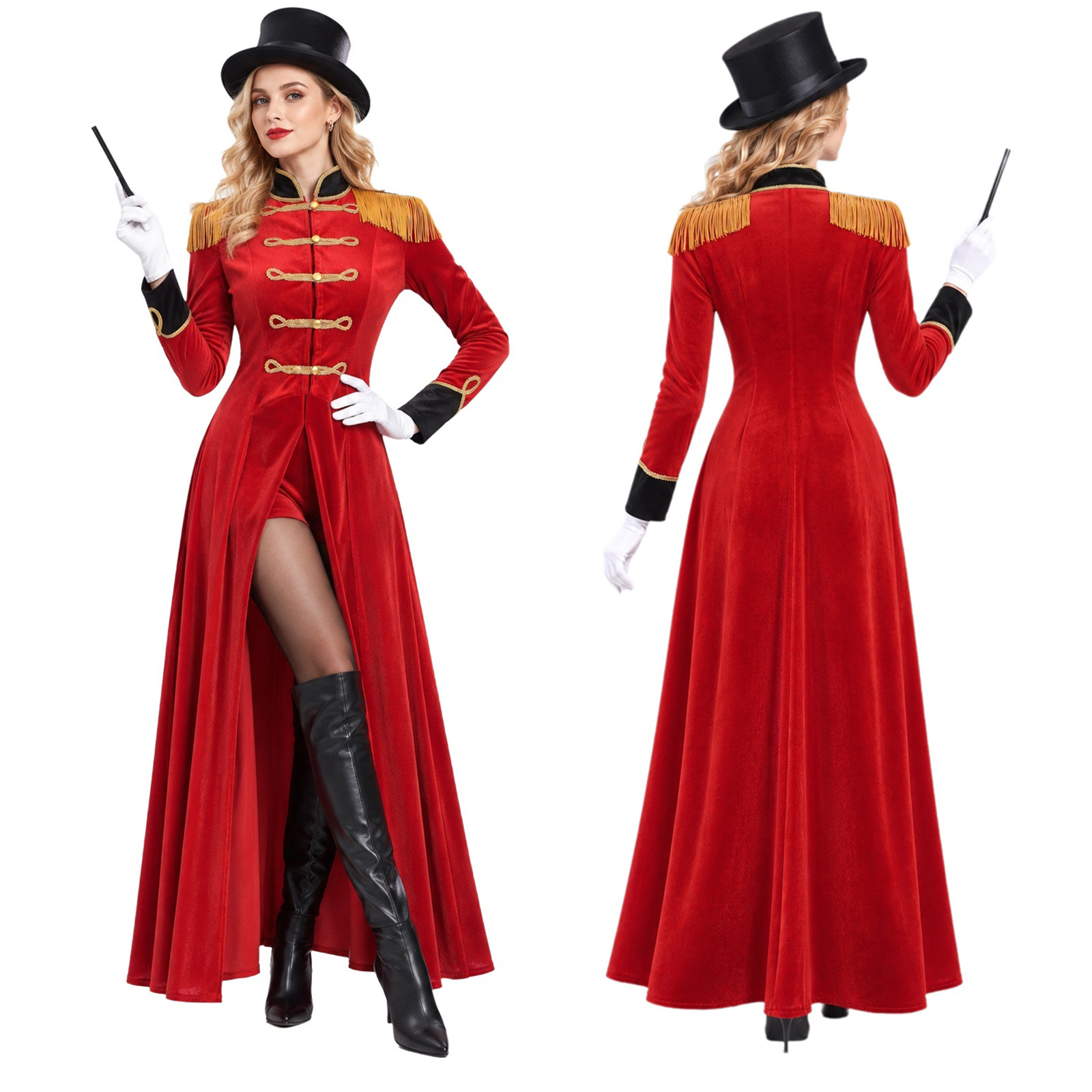 スチームパンク風ゴシック調中世風テールコート、コスプレ衣装、 - Halloween Costume Adult のレビューと価格